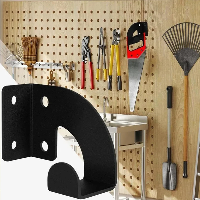 Heavy Metal Chainsaw Wall Mount Hanger Workshop Tool Storage Rack Hanging Holder For Garden Trimmers Lawn Mower&Hedge Shear thumbnail 4