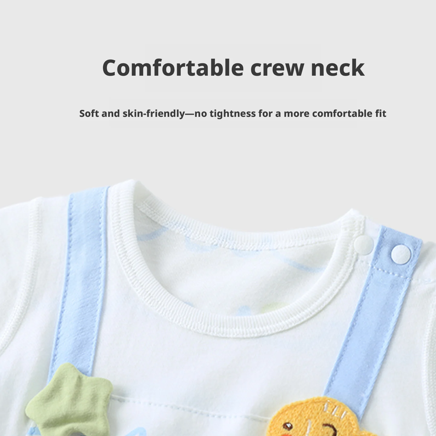 [Youqi] China's Thin Clothing for Infants Aged 0-2 Years Old, 2026 Summer Short-Sleeved Romper, Newborn Princess Sweet One-Piece Outfit thumbnail 3