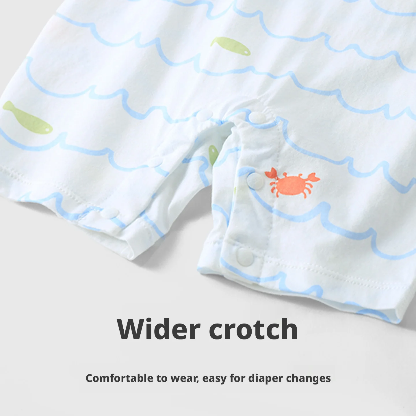 [Youqi] China's Thin Clothing for Infants Aged 0-2 Years Old, 2026 Summer Short-Sleeved Romper, Newborn Princess Sweet One-Piece Outfit thumbnail 5