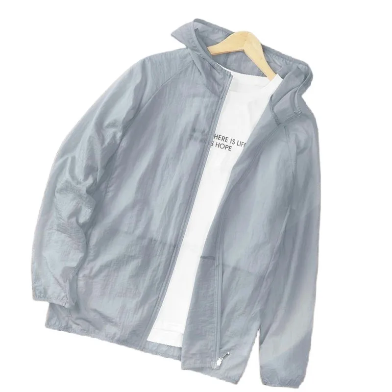 Summer Sunscreen Clothing Sunscreen Quick-drying Clothing Ultra-thin Sunscreen Clothing Hooded Sunscreen Clothing Jacket thumbnail 5