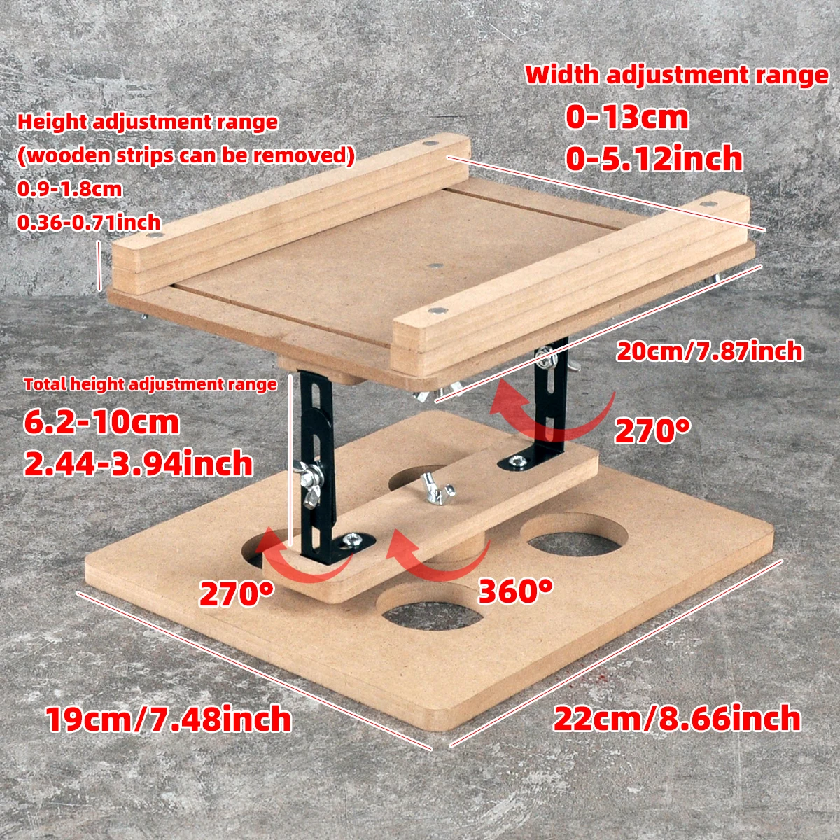 assembly and painting tools clamps Berth jig Universal adjustment for building scale model kits of aircraft tanks ships figures thumbnail 5