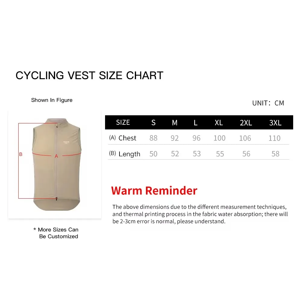 Men Cycling Vest Sleeveless Lightweight Windproof WaterProof Cycling Vest Breathable Slim Fit Bicycle Gilet MTB Road Bike Jersey thumbnail 6
