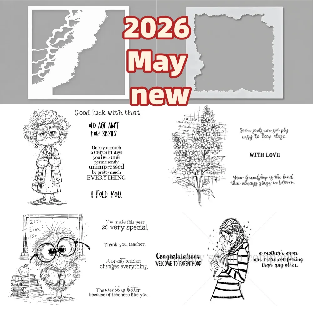2026 May  new animal Metal Cutting dies And Stamps For Scrapbooking Stencil Embossing Mold DIY Paper Cards Craft Cutting—