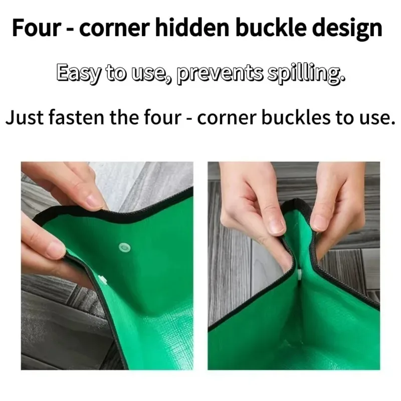 Waterproof Plant Repotting Mat Foldable Square Gardening Transplanting Pad Anti-Dirty Potting Mat Garden Accessories thumbnail 5