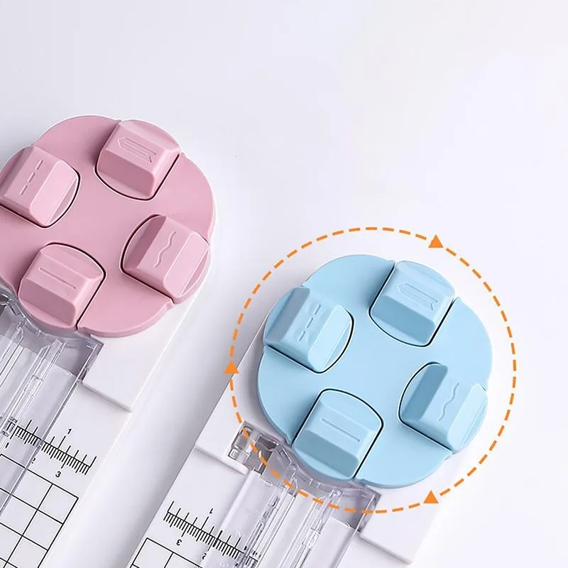1Pc 4 in1 Paper Trimmer Craft Paper Cutter Multi-Function Scrapbooking Tool for Cutting Paper Photos Scrapbook Postcard thumbnail 2