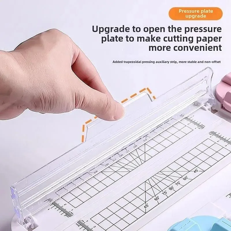 1Pc 4 in1 Paper Trimmer Craft Paper Cutter Multi-Function Scrapbooking Tool for Cutting Paper Photos Scrapbook Postcard thumbnail 4