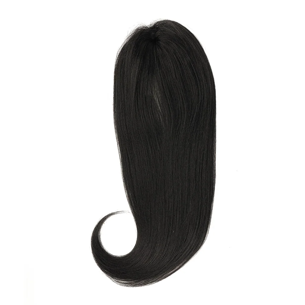 Synthetic Straight Hair Tail Curl Black 16 18 20‘’ 6 Bundles With Closure High Temperature Fiber Weave Hair Extensions For Women thumbnail 6