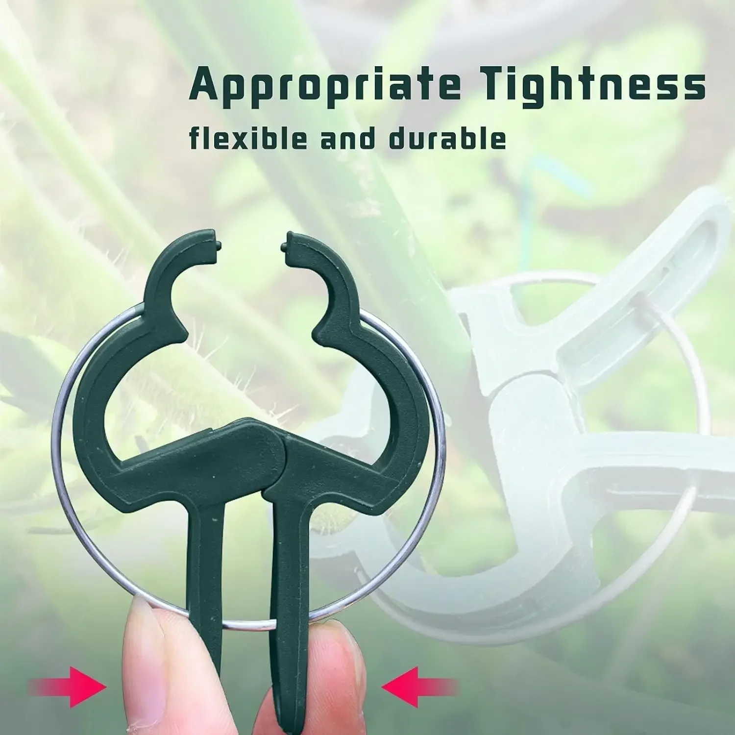 Plant Fixed Clips Reusable Garden Greenhouse Bracket for Fixed Plants Vine Flower Seedling Tomatoes Support Garden Supplies thumbnail 4