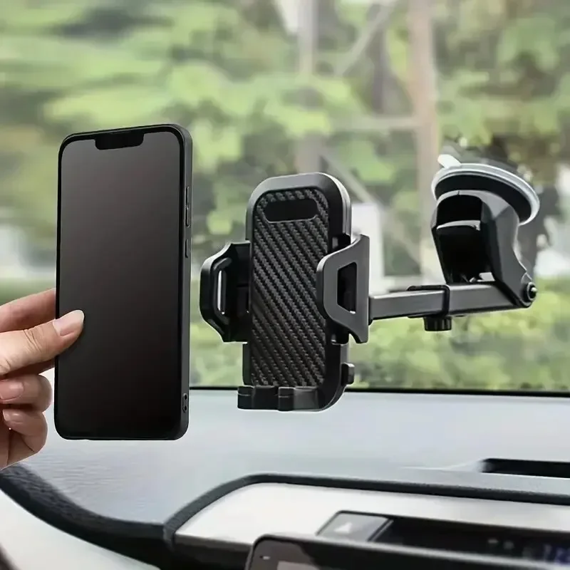 360° Rotatable Stable Car Phone Bracket Universal Windshield Suction Cup Air Vent Mount Car Phone Holder Stand for Mobile Phones thumbnail 2