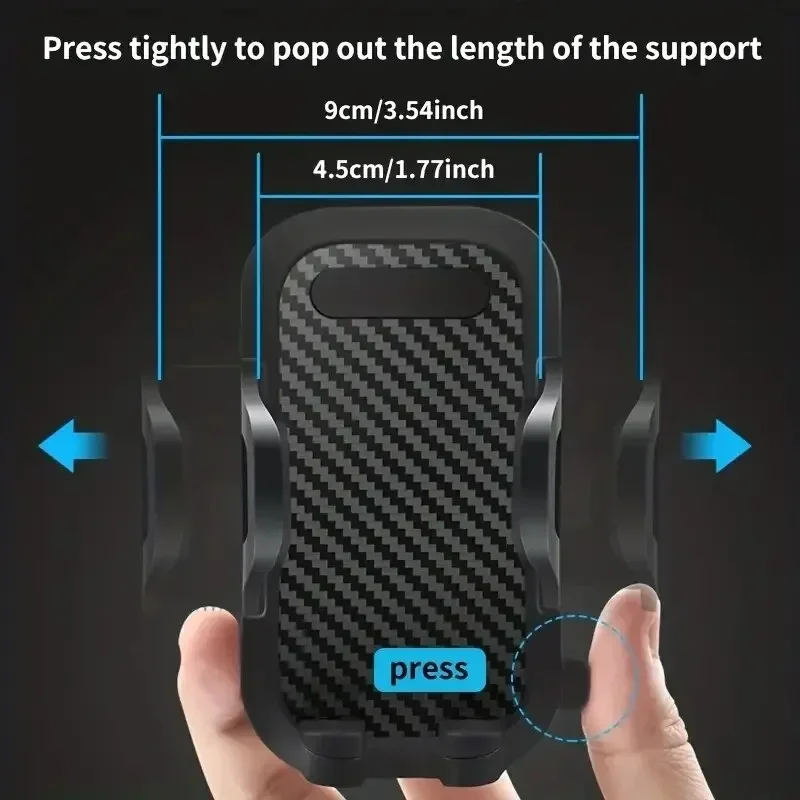360° Rotatable Stable Car Phone Bracket Universal Windshield Suction Cup Air Vent Mount Car Phone Holder Stand for Mobile Phones thumbnail 6