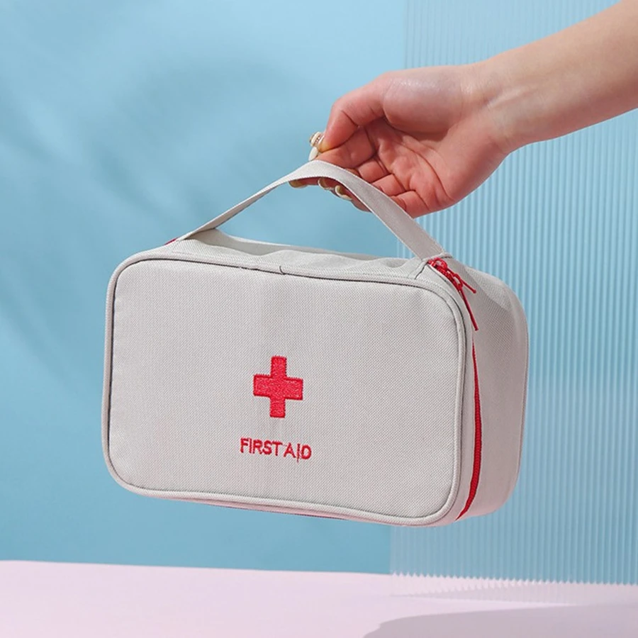 First Aid Kit Emergency Survival Bag Handbag Durable Trauma Bag Compact Rescue Tote Bag Portable Medicine Storage Bag thumbnail 5