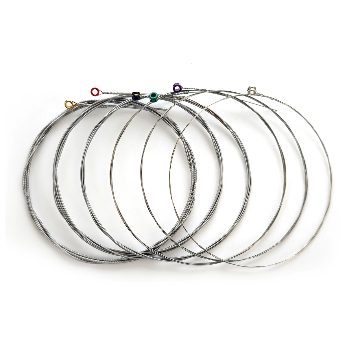 ZIKO 1Set CN-0942 / CN-1046 Nickel Wound Electric Guitar Strings – Hexagonal Steel Core, Bright Tone, 980mm, 6pcs/Set thumbnail 5
