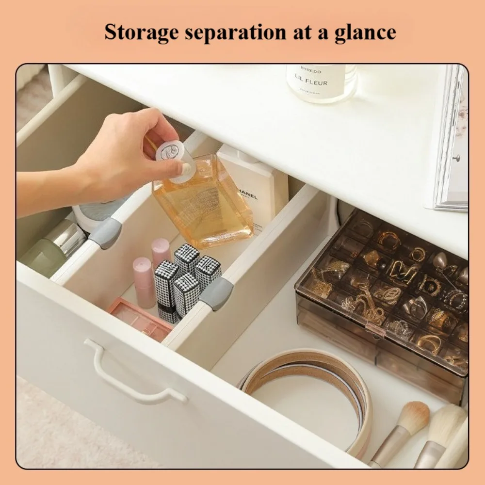 Adjustable Drawer Divider Organizer Expandable Separators for Clothes Underwear Socks Kitchen Utensils Storage Partition Board S thumbnail 2