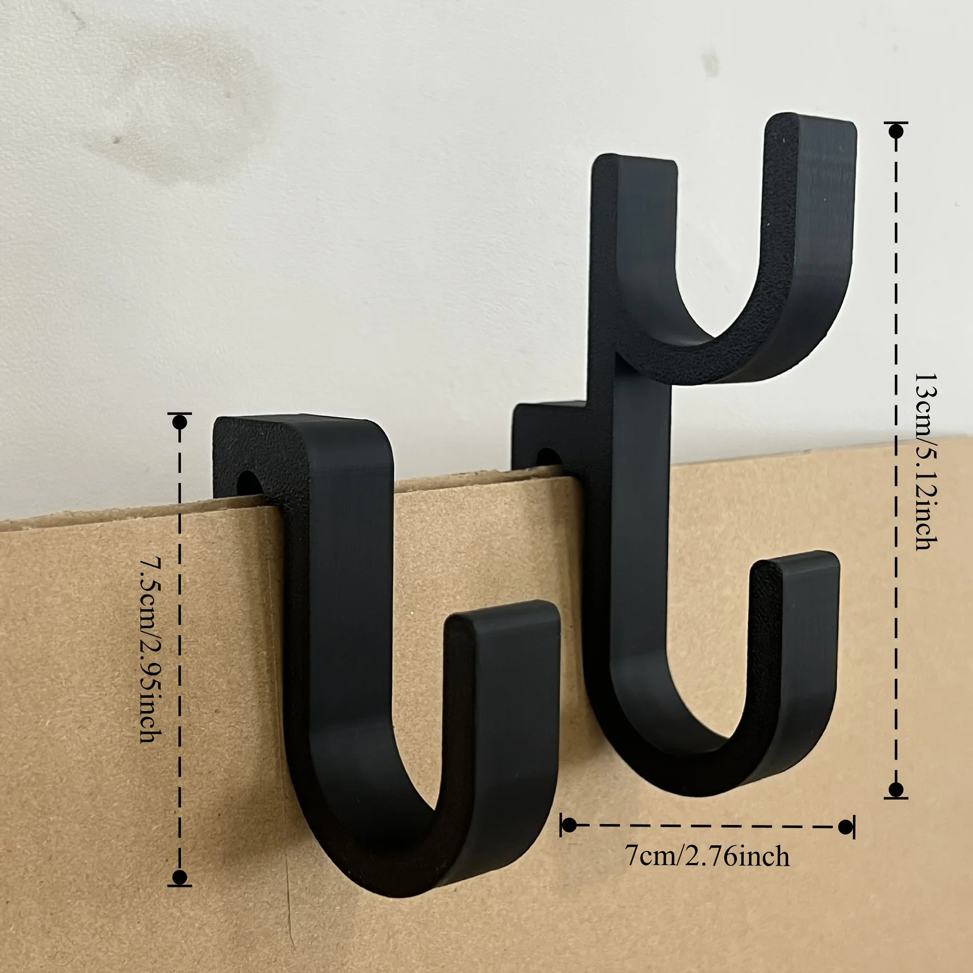 2pcs Car Umbrella Hooks - Trunk Hangers,Universal for Sedans with No-Drill Installation,Multi-Functional Seat Back Storage Racks thumbnail 2