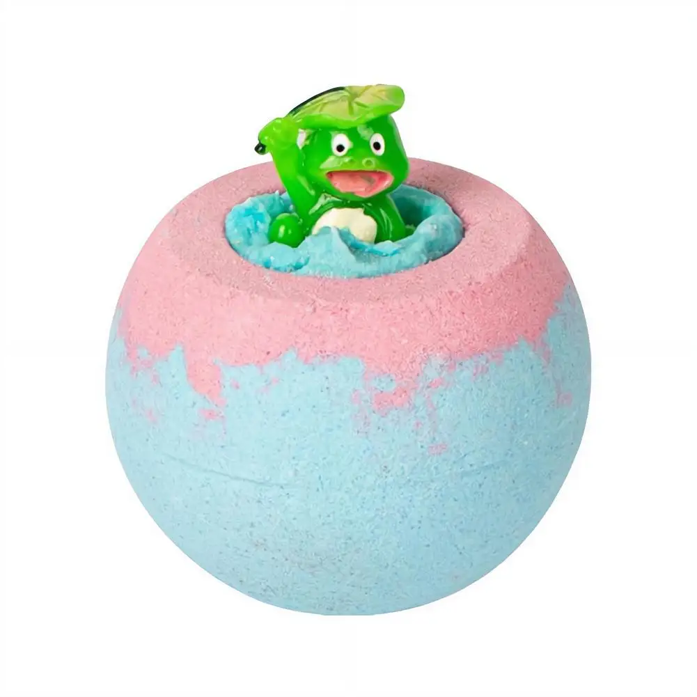 Kids Bath Bomb With Surprise Toy Inside 100g Organic Essential Oil Bubble Fizzy Spa Salt Ball For Boys Girls Bathing Gift thumbnail 5