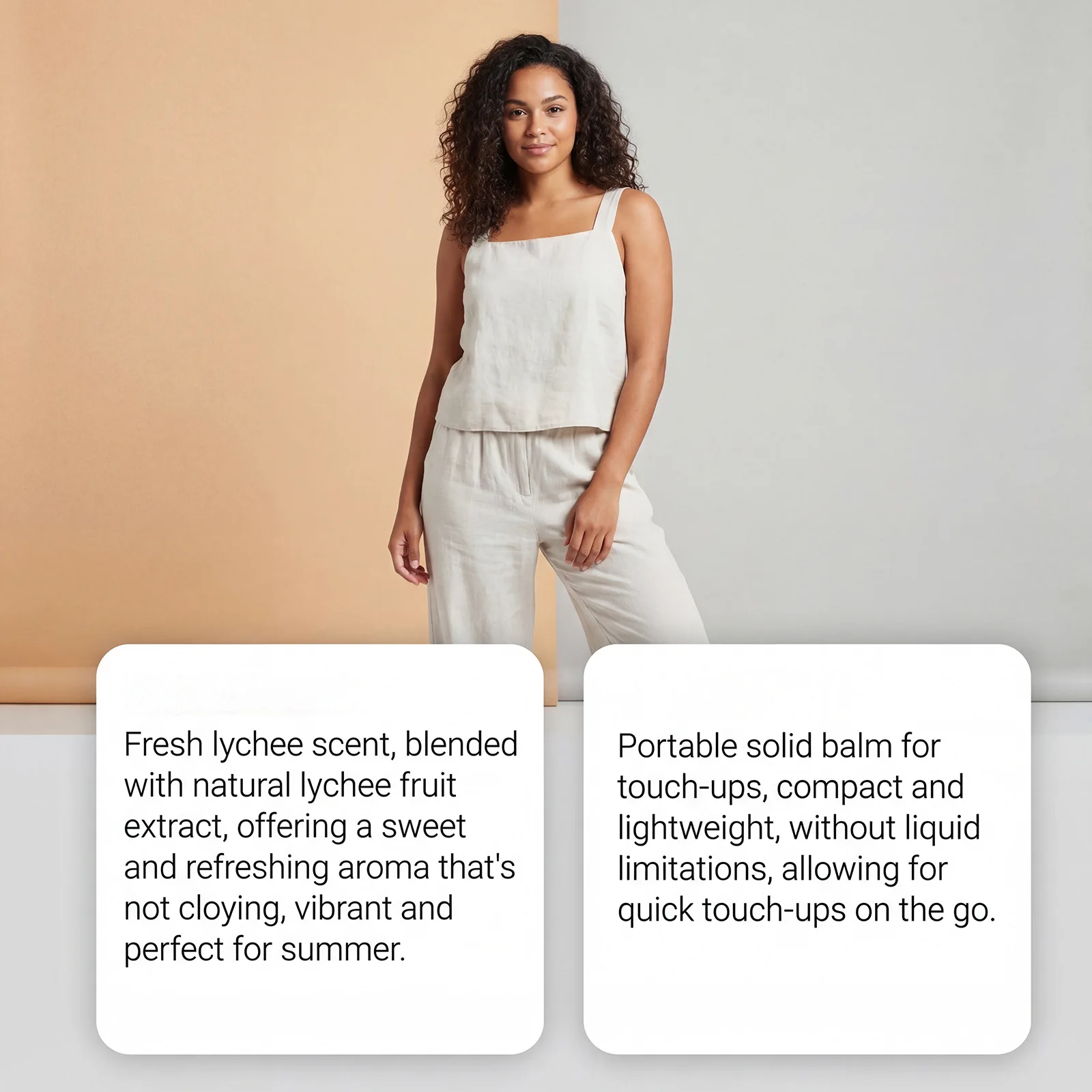 Solid Perfume Balm Series, Natural Fruity Scent, Sweet & Fresh, Long-Lasting Aroma, Versatile, Portable Mini Travel Fragrance thumbnail 2
