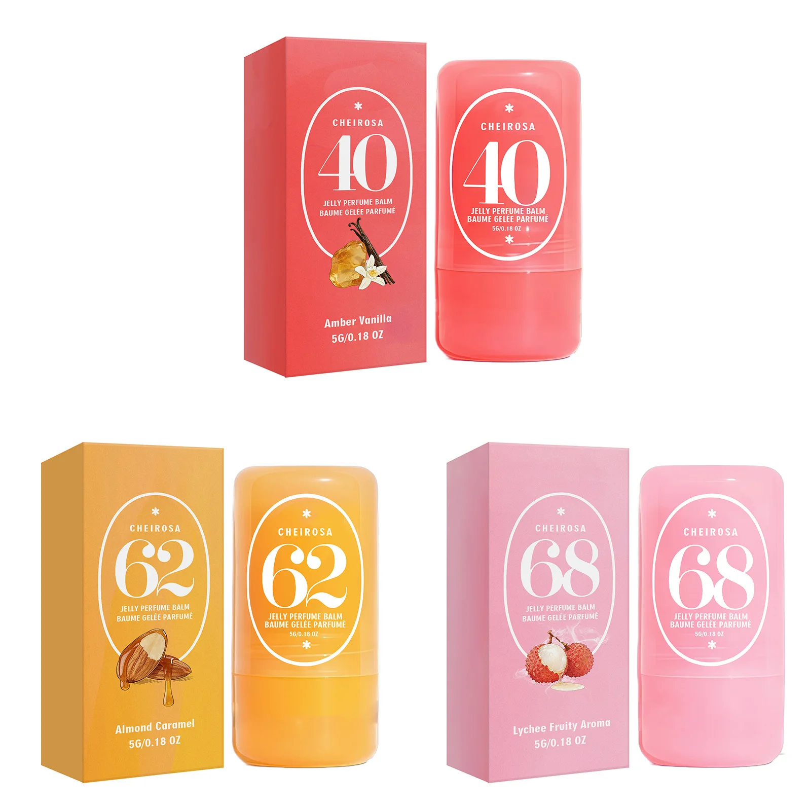 Solid Perfume Balm Series, Natural Fruity Scent, Sweet & Fresh, Long-Lasting Aroma, Versatile, Portable Mini Travel Fragrance thumbnail 6