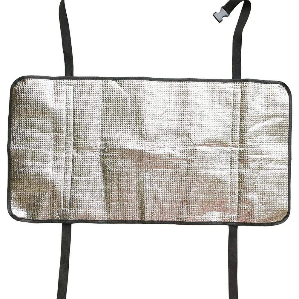 Air Conditioning Cover Outdoor Rainproof Sun-Resistant Aluminum Foil Dust Cover Protective Sleeve With Elastic Band Lifting Loop thumbnail 5