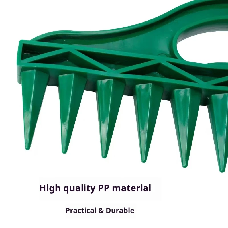 Generic Garden Seed Spacing Sowing Dibbler Plastic Handheld Punch Tool For Home Vegetable Plant Seedling Transplanting Gardening thumbnail 6
