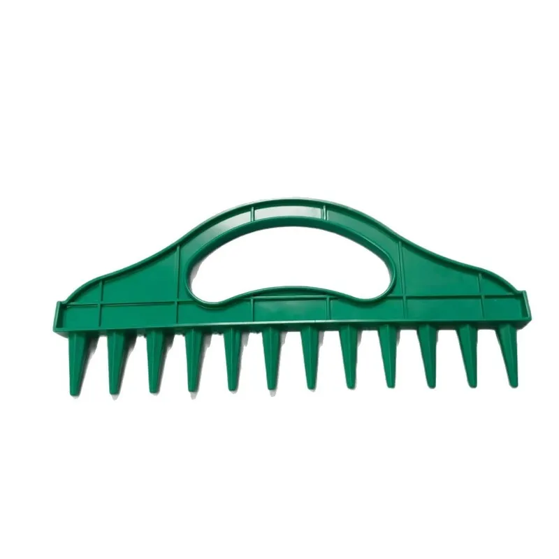 Generic Garden Seed Spacing Sowing Dibbler Plastic Handheld Punch Tool For Home Vegetable Plant Seedling Transplanting Gardening thumbnail 3