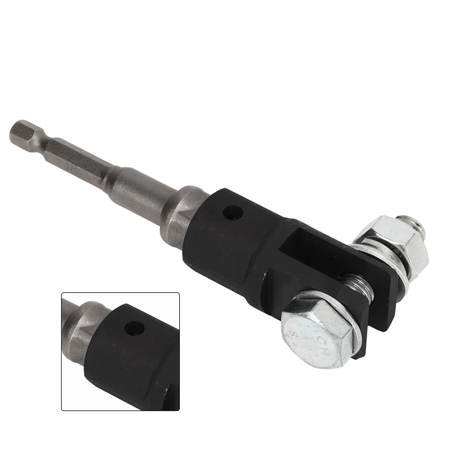 1/2 Inch Scissor Jacks Adaptor Drive Impact Wrench Adapter Tool Jack Shear Chrome Vanadium Steel Adapter Steel Ball Joint Rod thumbnail 5