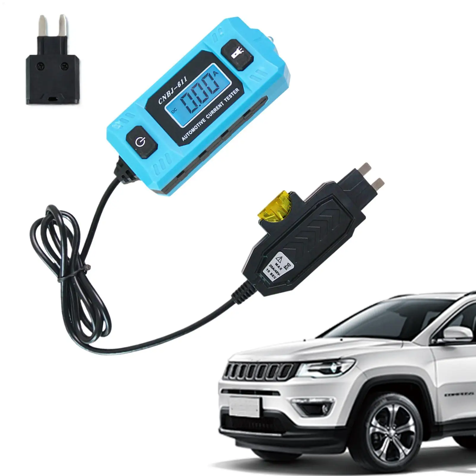 High Precision Circuit Tester Portable Current Detector Automotive Fault Probe Tester For Professional Repair Personnel Vehicles thumbnail 3