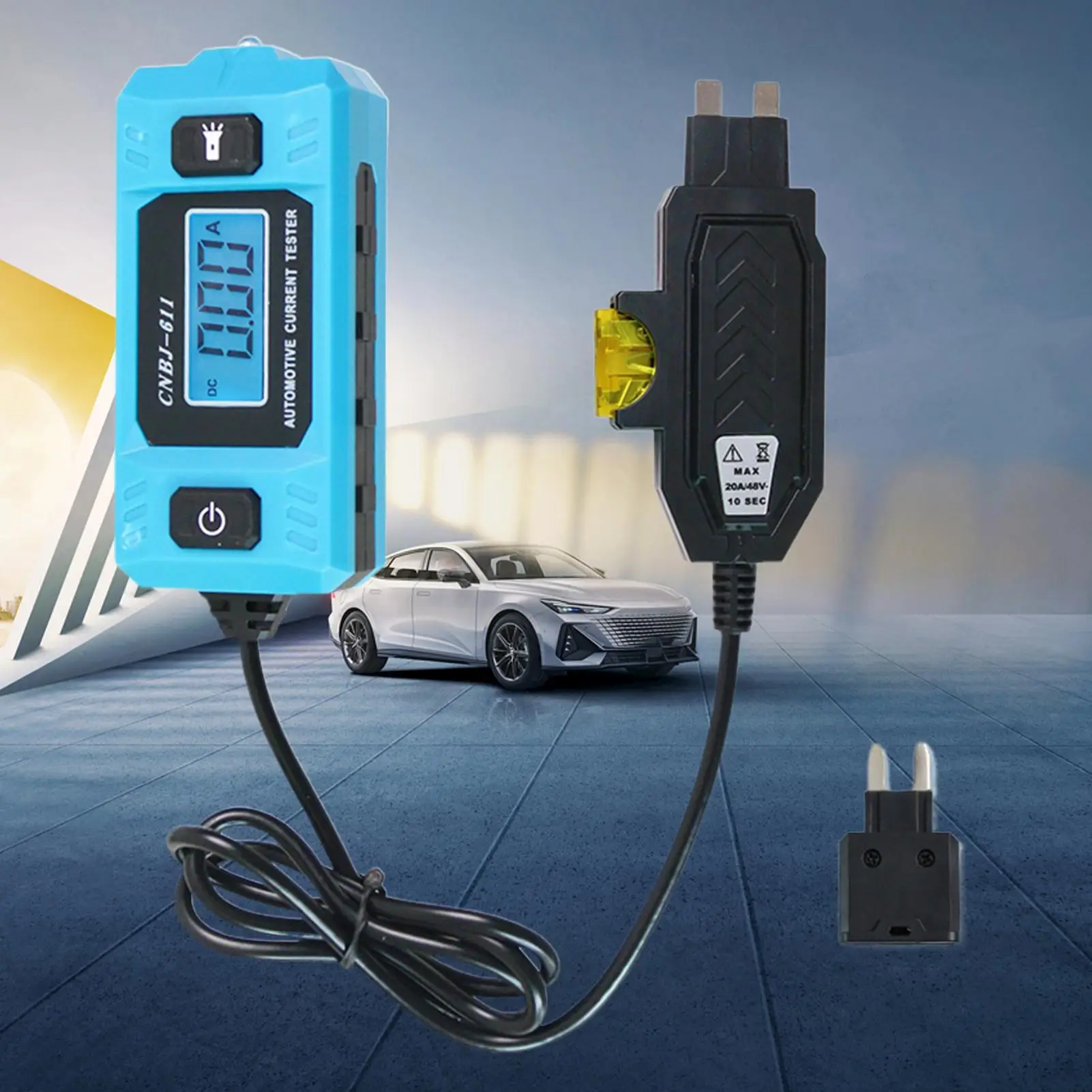 High Precision Circuit Tester Portable Current Detector Automotive Fault Probe Tester For Professional Repair Personnel Vehicles thumbnail 4