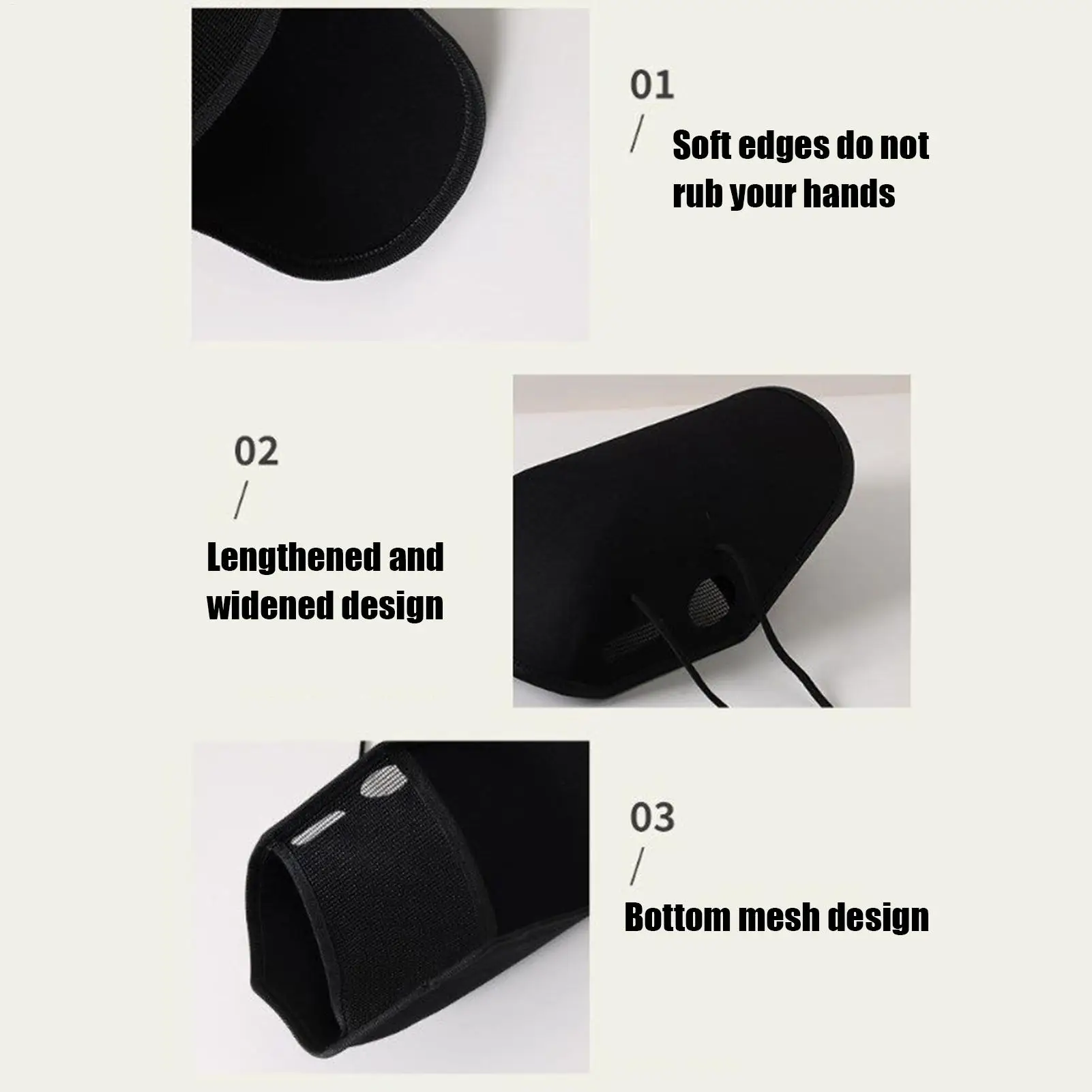 Motorcycle Handlebar Muffs Electric Vehicle Sun Protection Gloves Windproof breathability Hand Cover Waterproof Grip Accessories thumbnail 5