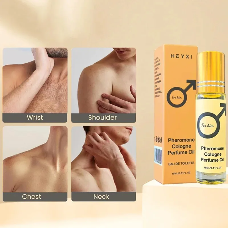 Pheromone Cologne Perfume Oil Lasting Fragrance For Men And Women Portable Travel Clothes Romantic Atmosphere Perfume With Box thumbnail 5
