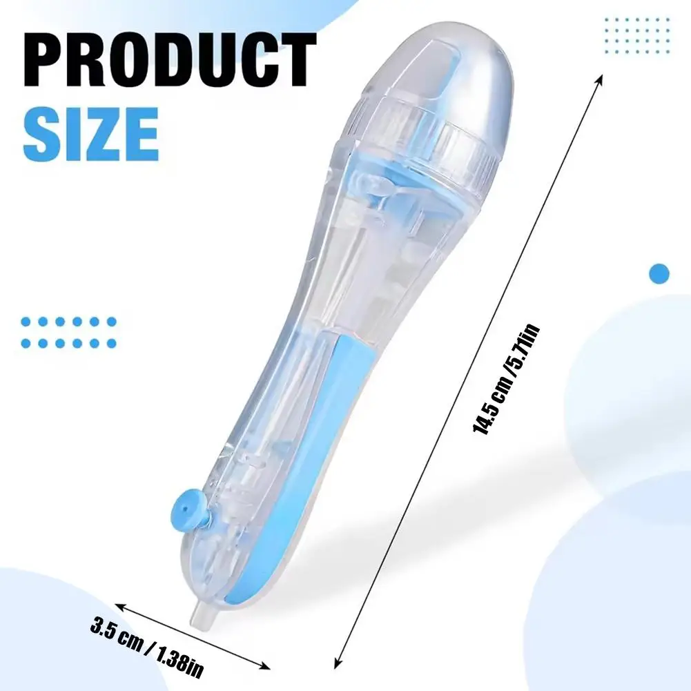 Bean Art Pen Handmade DIY Bean Set Tools Three-dimensional Fusion Push-button Discharge Pen For Bean Art Popular Toy Tools thumbnail 6