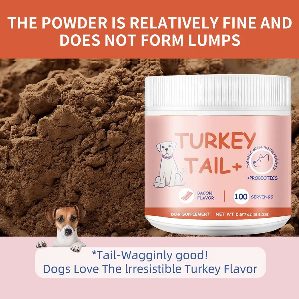 NEW Dog Supplements Skin Dryness Itching Relief Puppy Health Care Supplies Skin and Coat Dog Supplements for Small Medium Lar thumbnail 3