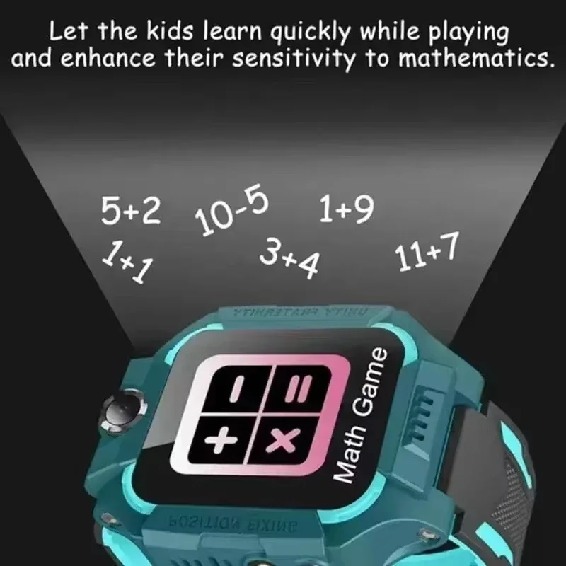 Lenovo 4G Kids Smart Watch 8K Camera SOS GPS Tracker Sim Card Call Waterproof Child Watch for Boys Girls Birthday Gift Android thumbnail 5