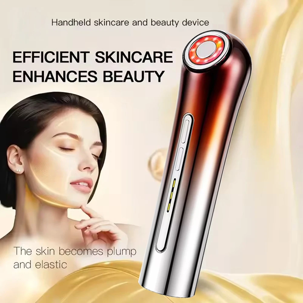 Skin Tightening Face Machine, Facial Massager Light Therapy for Face Microcurrent Facial Device Home Use Anti-Aging Device