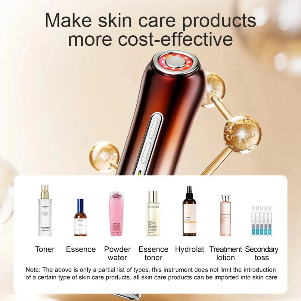 Skin Tightening Face Machine, Facial Massager Light Therapy for Face Microcurrent Facial Device Home Use Anti-Aging Device thumbnail 5
