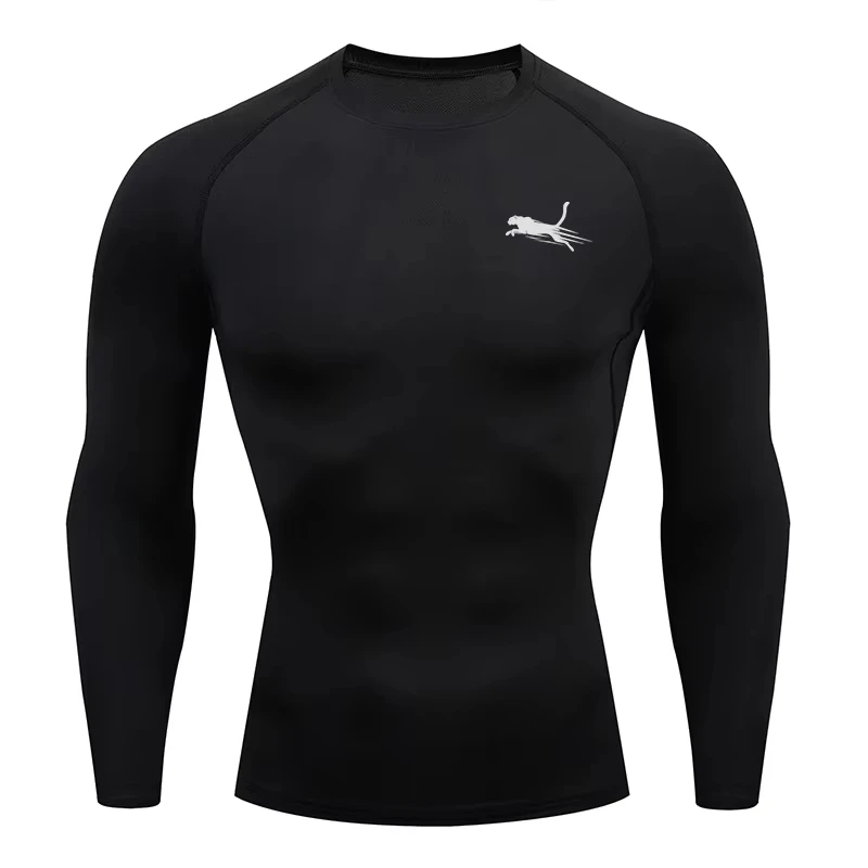 Men's Long Sleeves Fitness T-shirt Dry Fit Gym T-shirt Sportswear Outdoor Sports Running Tees Tops For Men RL0623