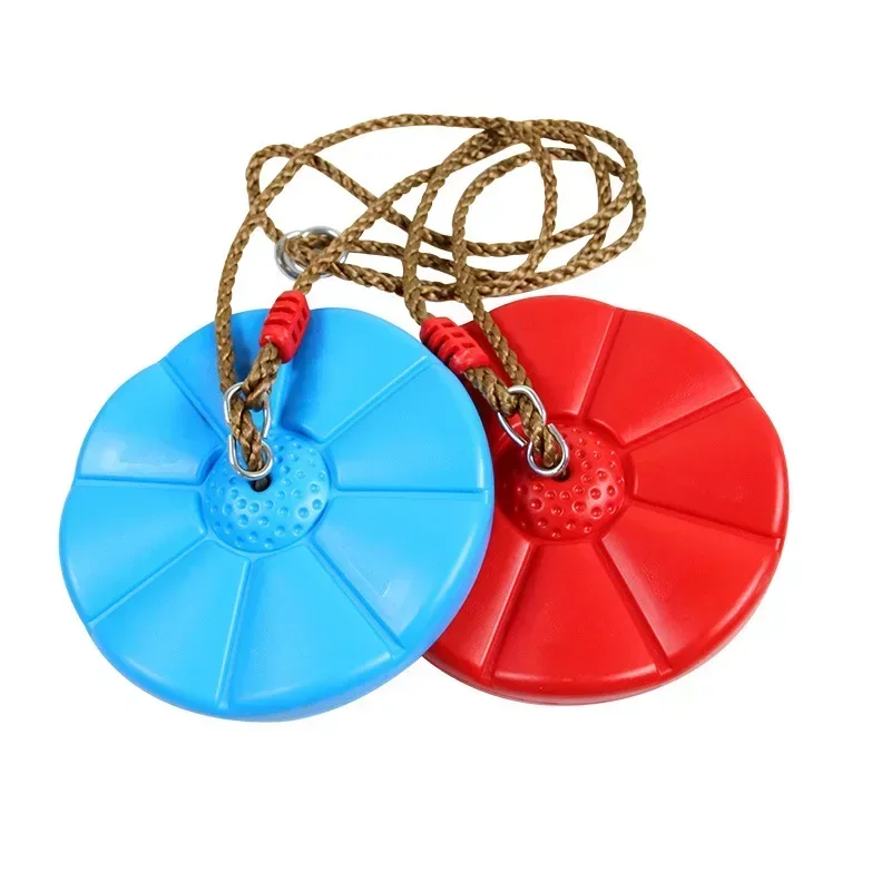 Thickened Octagonal Petal Shaped Kids Disc Swing Durable Hanging Rocking Chair for Indoor Outdoor Children Sports and Play Toys thumbnail 5