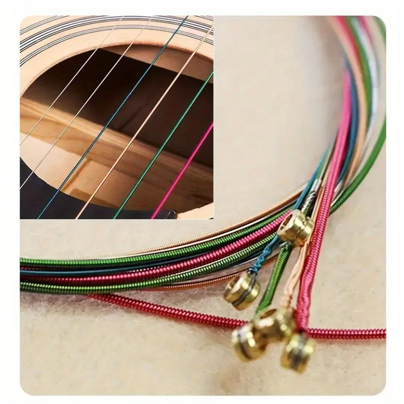 Guitar String Folk Music Acoustic Guitar Strings, Single Strings and Double Strings Are Available for Selection. thumbnail 2
