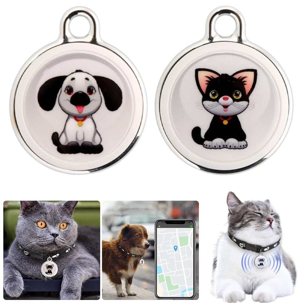 Smart Locator Bluetooth-compatible Real-time Tracking Dog Cat Collar Find Device for Dogs Cats Kids Pets Keychain Wallet Luggage thumbnail 5