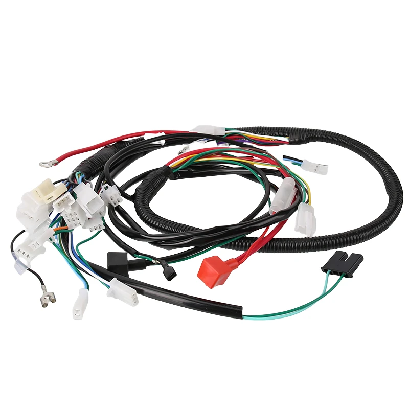 Full Complete Electrics Wiring Harness CDI STATOR Kit For Motorcycle ATV Quad Pit Bike Buggy Go Kart 50cc-125cc 150CC-300CC thumbnail 4