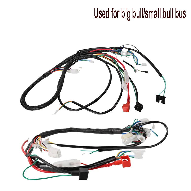 Full Complete Electrics Wiring Harness CDI STATOR Kit For Motorcycle ATV Quad Pit Bike Buggy Go Kart 50cc-125cc 150CC-300CC thumbnail 2