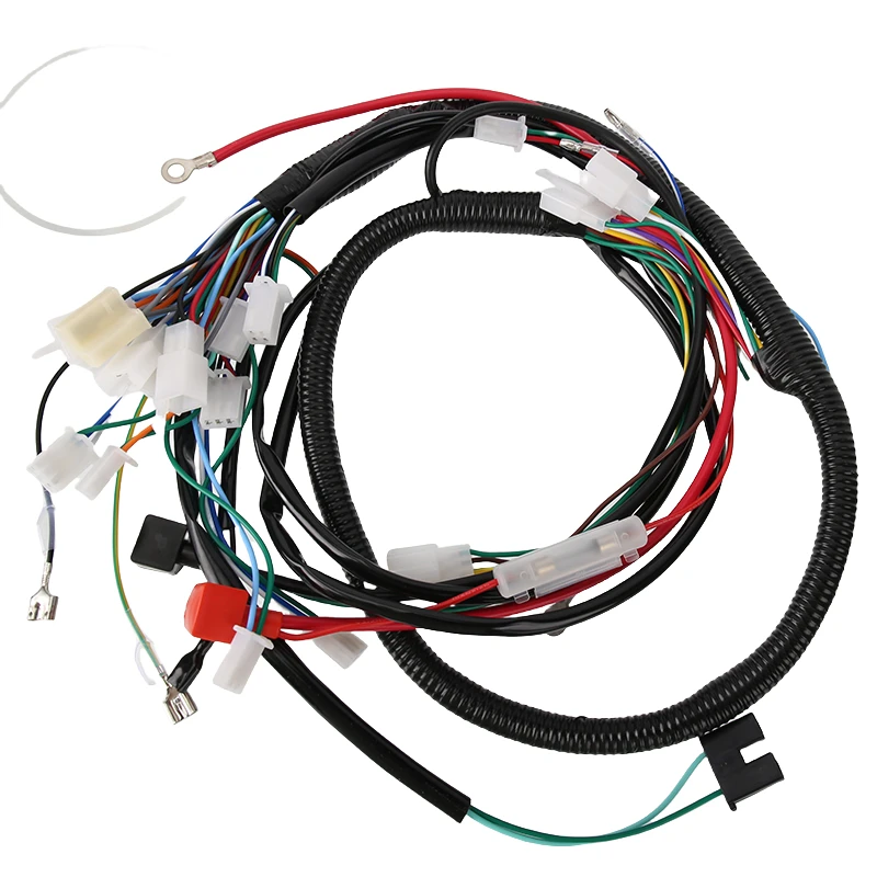 Full Complete Electrics Wiring Harness CDI STATOR Kit For Motorcycle ATV Quad Pit Bike Buggy Go Kart 50cc-125cc 150CC-300CC thumbnail 3