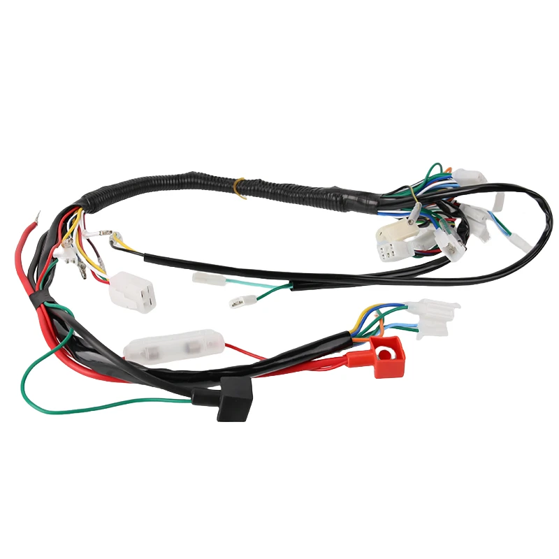 Full Complete Electrics Wiring Harness CDI STATOR Kit For Motorcycle ATV Quad Pit Bike Buggy Go Kart 50cc-125cc 150CC-300CC thumbnail 5
