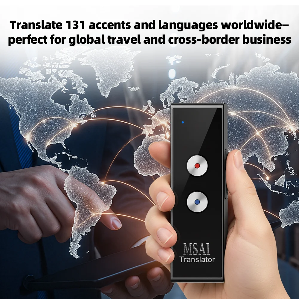 Portable Smart Voice Translator T4 T8 131 Languages Real-Time Translation Bluetooth Photo Translation Device thumbnail 5