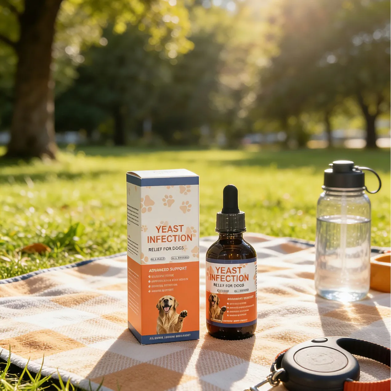 60ml Yeast Infection Relief Drops For Dog Cat Antipruritic Fur Health Immune Support Irritation Skin Pet Nutritional Supplement thumbnail 5