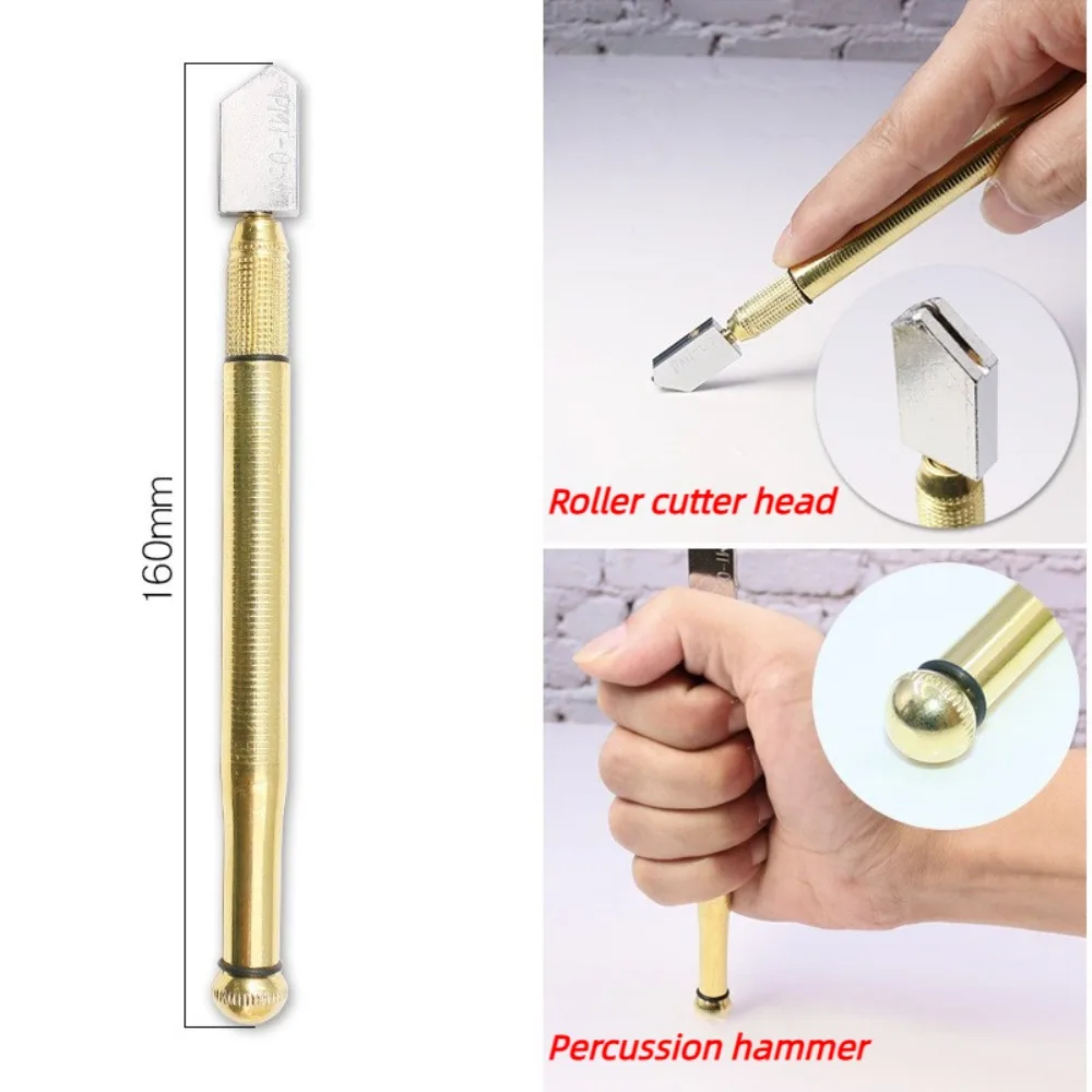 Easy to use and carry Glass Cutter Diamond Cutter 175mm Anti-Skid Handle Cutting Tool For Glass Diamonds And Minerals thumbnail 6