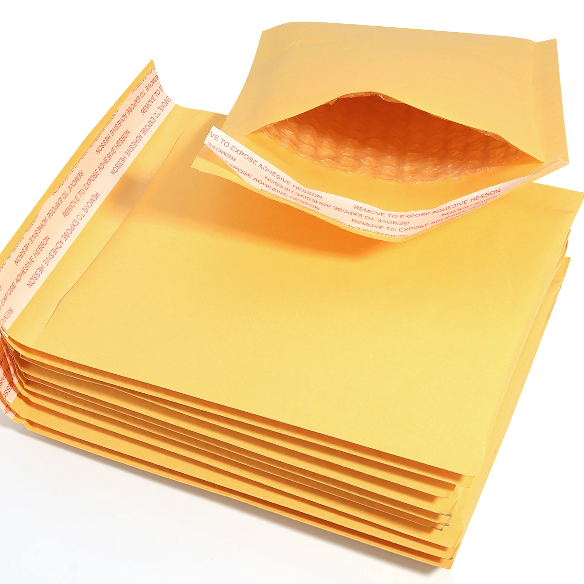 10/20Pcs Kraft Paper Bubble Envelopes Bags Different Specifications Mailers Padded Shipping Envelope With Bubble Mailing Bag