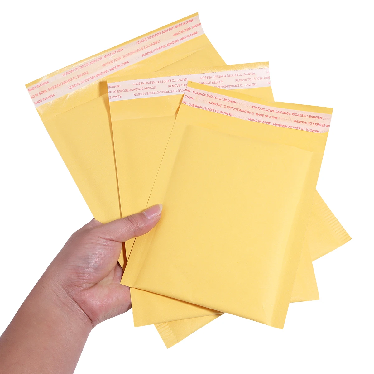 10/20Pcs Kraft Paper Bubble Envelopes Bags Different Specifications Mailers Padded Shipping Envelope With Bubble Mailing Bag thumbnail 2