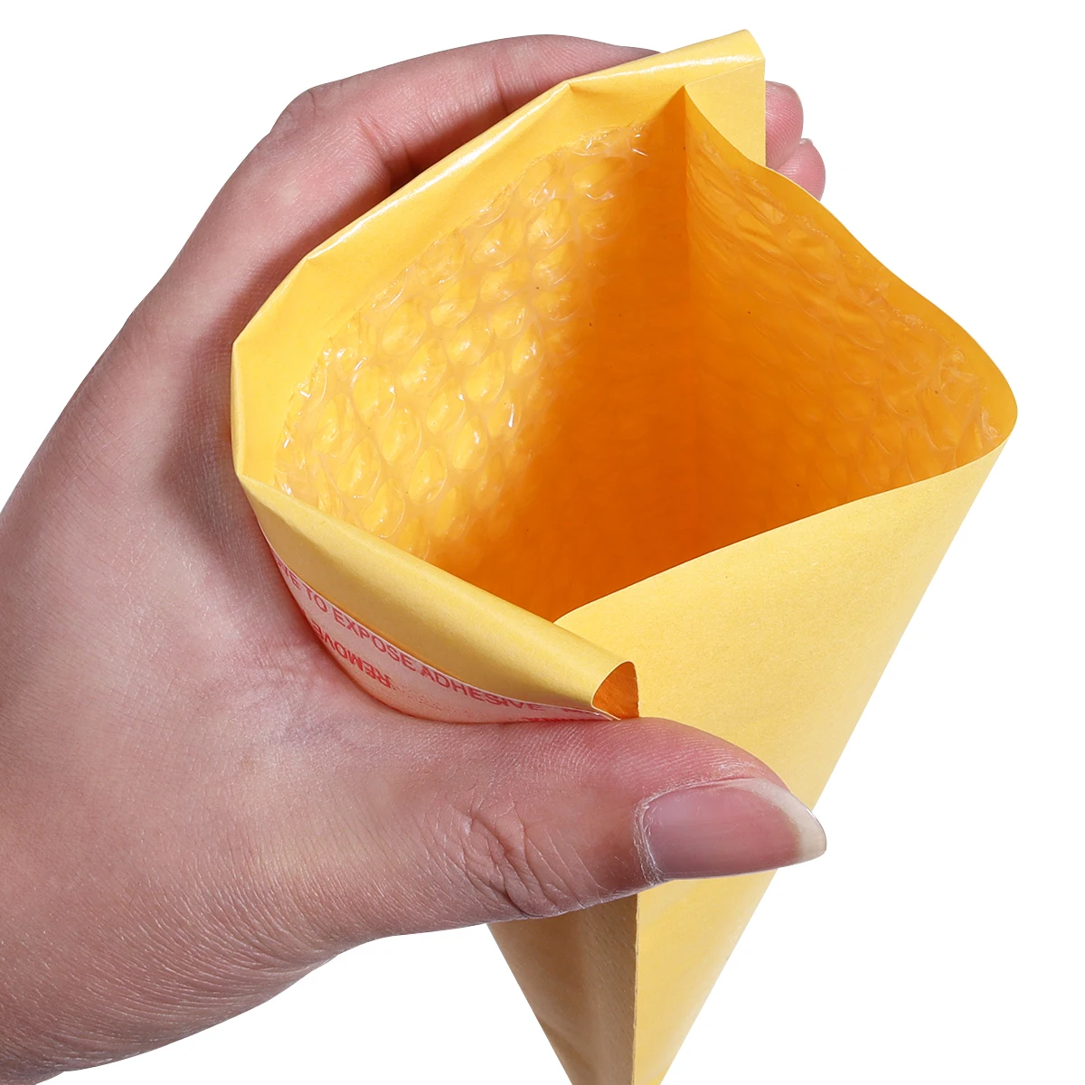 10/20Pcs Kraft Paper Bubble Envelopes Bags Different Specifications Mailers Padded Shipping Envelope With Bubble Mailing Bag thumbnail 6