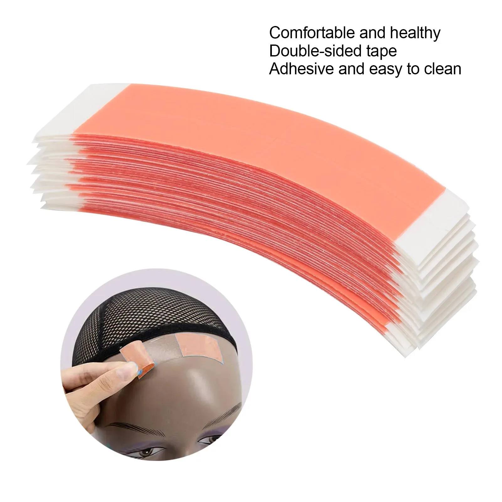 36pcs/lot Supertape Waterproof Hair Tape Double Side Adhesive Super Tape For Lace Wig Toupee Replacement Hairdresser Accessories thumbnail 5