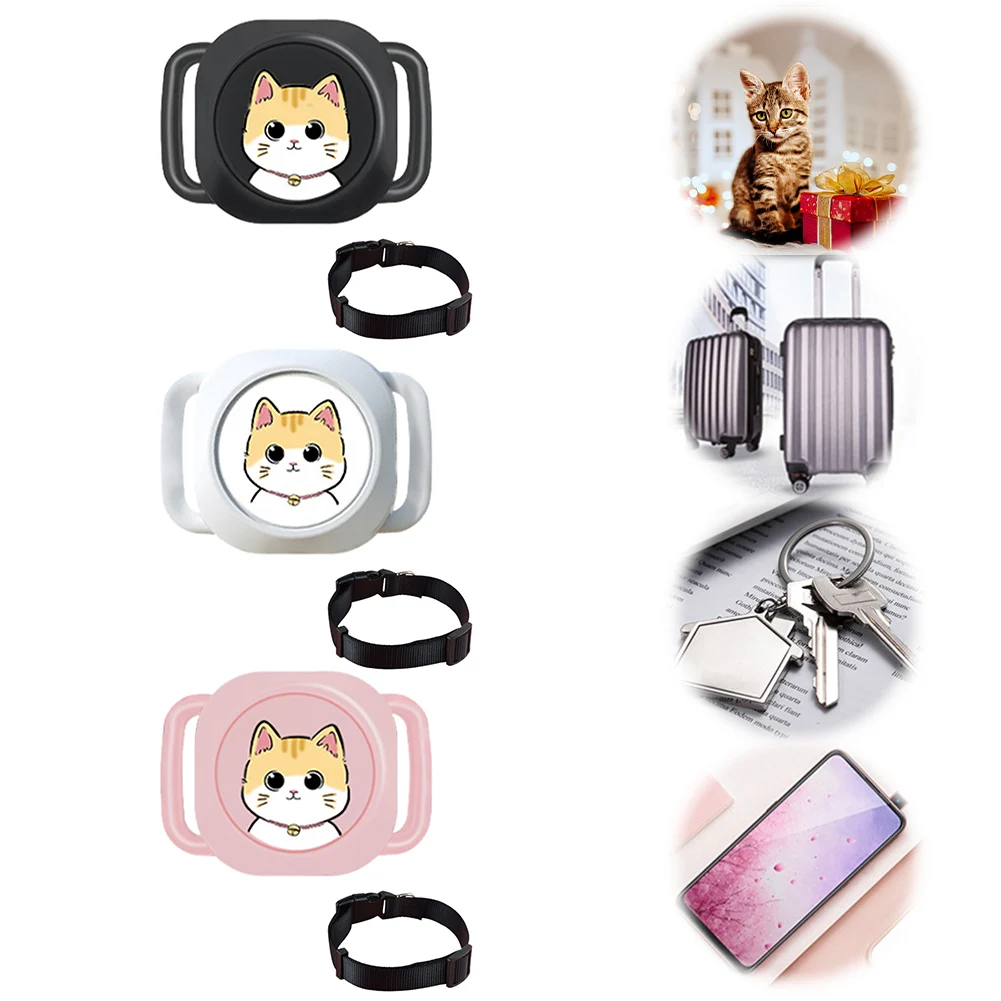 Pet Anti-Lost GPS Tracker Bluetooth-compatible Smart Locator Real-Time Global Location Tracker for Dogs Cats thumbnail 2